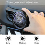 F203A Ventola di raffreddamento elettrica per presa d'aria portatile per auto, F203A