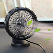 Ventola di raffreddamento elettrica con ventosa per presa d'aria portatile F203B per auto con aromaterapia, F203B