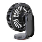 Ventola di raffreddamento elettrica con ventosa per presa d'aria portatile F203B per auto con aromaterapia, F203B