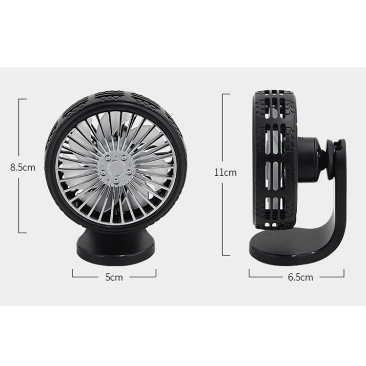 Ventola di raffreddamento elettrica con ventosa per presa d'aria portatile F203B per auto con aromaterapia, F203B