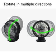 Ventola di raffreddamento elettrica con ventosa per presa d'aria portatile F203B per auto con aromaterapia, F203B