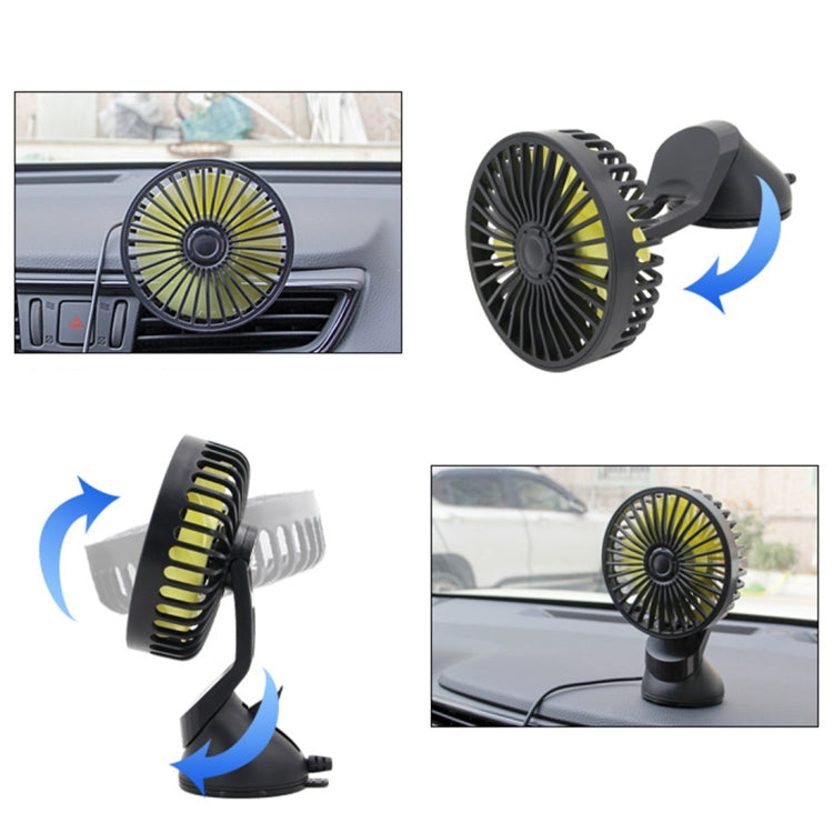Ventola di raffreddamento elettrica per console centrale portatile F402 con aromaterapia, F402