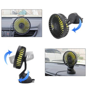 Ventola di raffreddamento elettrica per console centrale portatile F402 con aromaterapia, F402