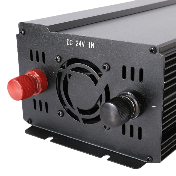 Invertitore di potenza multifunzionale a onda sinusoidale per auto da 3000 W CC 24 V a CA 220 V, consegna colore casuale, 3000W(Sine Wave)