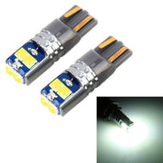 2 PZ T10 / W5W / 168 DC12-24V / 1,8 W / 6000 K / 140LM Luce di ingombro per auto 4 LED SMD-3030 Perline lampada con decodifica e corrente costante, 10pcs DC12-24V / 1.8W / 6000K / 140LM