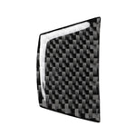 Adesivo decorativo per pulsanti del volante in tinta unita in fibra di carbonio 3 in 1 per BMW Serie 3 E90 2005-2012, guida a destra e a sinistra universale, For BMW 3 Series E90 2005-2012(B)