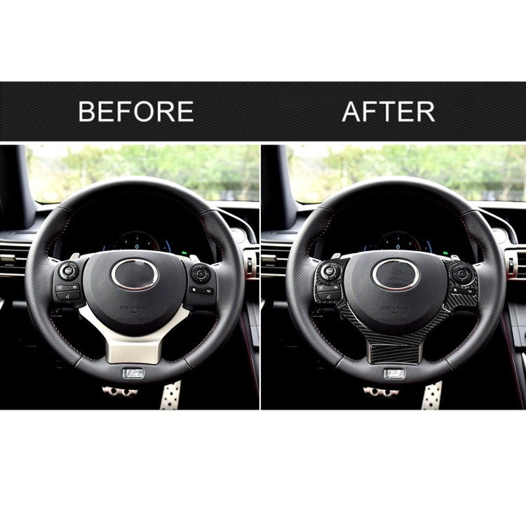 Adesivo decorativo in fibra di carbonio per pulsante volante Lexu