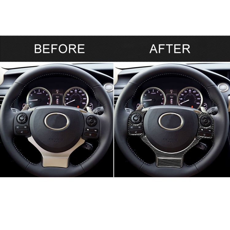 Adesivo decorativo in fibra di carbonio per Lexus IS250 NX200