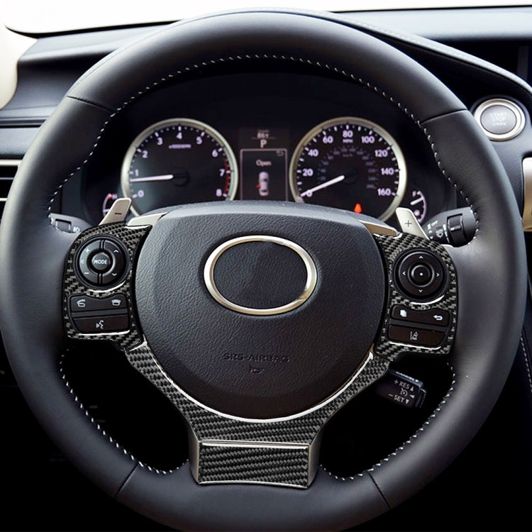Adesivo decorativo in fibra di carbonio per Lexus IS250 NX200