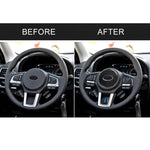 Adesivo decorativo in fibra di carbonio per Subaru Forester 2016-