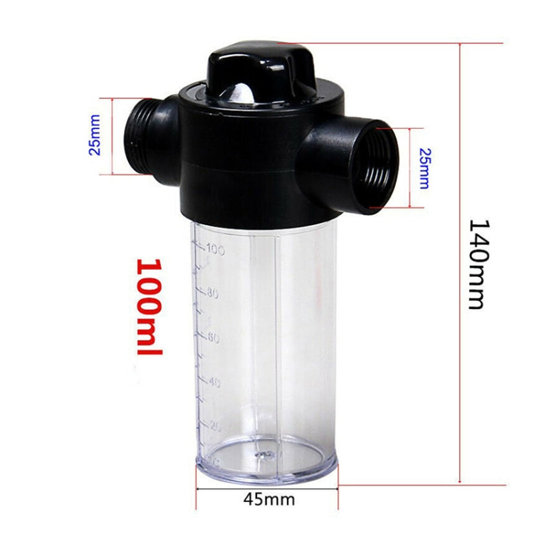 Spruzzatore d'acqua portatile multifunzionale per lavatrice ad acqua con pistola ad acqua in schiuma, Foam Pot Water Sprayer Kettle
