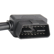 16PIN Car L Shape 90 gradi Collegare il cavo diagnostico OBD esteso Cavo OBD2 da maschio a femmina, OBD2 Male to Female Cable