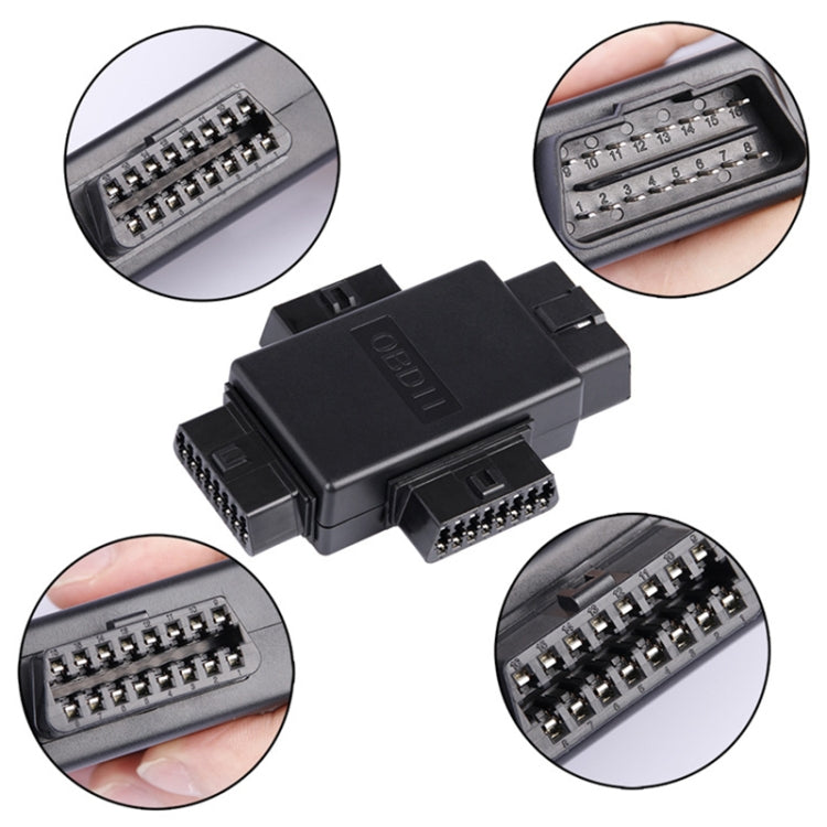 Splitter OBD2 con presa estesa diagnostica OBD per auto 16PIN, OBD Diagnostic Extended Plug