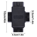 Splitter OBD2 con presa estesa diagnostica OBD per auto 16PIN, OBD Diagnostic Extended Plug