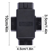 Splitter OBD2 con presa estesa diagnostica OBD per auto 16PIN, OBD Diagnostic Extended Plug