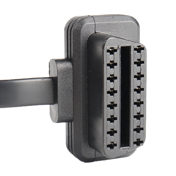 Cavo diagnostico OBD2 esteso per auto ultrasottile da 16 pin con interruttore, 16PIN 3 in 1