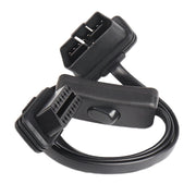 Cavo diagnostico OBD2 esteso per auto ultrasottile da 16 pin con interruttore, 16PIN