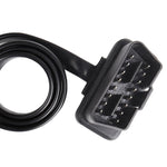Cavo diagnostico OBD2 esteso per auto ultrasottile da 16 pin con interruttore, 16PIN