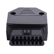 Spina OBD connettore femmina 16PIN per auto OBD 2 + custodia + terminale + vite, Female