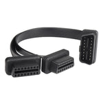 Cavo diagnostico OBD2 esteso per cavo diagnostico OBD a testa dritta 16PIN 2 in 1, Straight Head