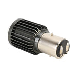 Faro moto bicolore BA20D 10W 6000K/3000K 800LM DC12-80V