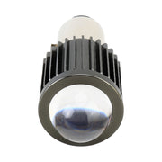 Fari per moto bicolori BA20D DC12-80V / 10W / 6000K / 3000K / 800LM con lente per proiettore, BA20D
