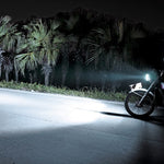 Faro moto bicolore BA20D 10W 6000K/3000K 800LM DC12-80V