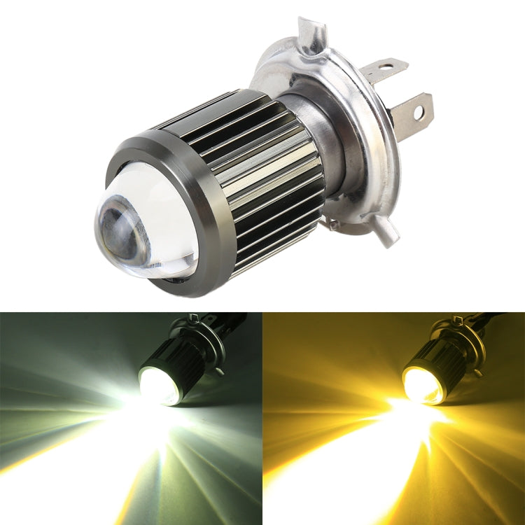 Fari moto bicolori H4 12-80V 10W 6000K/3000K 800LM