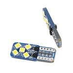 2 PZ T10 / W5W / 168 DC12V 1.8W 6000K 130LM 10LED SMD-2835 Lampada da lettura per auto Luce d'ingombro, con decodificatore, 10LEDs SMD-2835