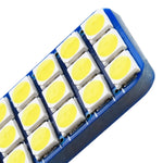 2 PZ T10 / W5W / 168 DC12V 1.8W 6000K 140LM 18LED SMD-3030 Lampada da lettura per auto Luce d'ingombro, con decodificatore, 18LEDs SMD-3030