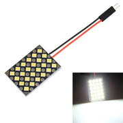 DC12V / 2.8W / 6000K / 170LM 24LED SMD-2835 Lampada da lettura per auto Dome Light, 24LEDs