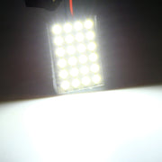 DC12V / 2.8W / 6000K / 170LM 24LED SMD-2835 Lampada da lettura per auto Dome Light, 24LEDs