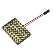 DC12V / 4W / 6000K / 240LM 48LED SMD-2835 Lampada da lettura per auto Dome Light, 48LEDs