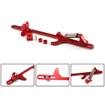 Base staffa in lega di alluminio per cavo acceleratore serie 4500