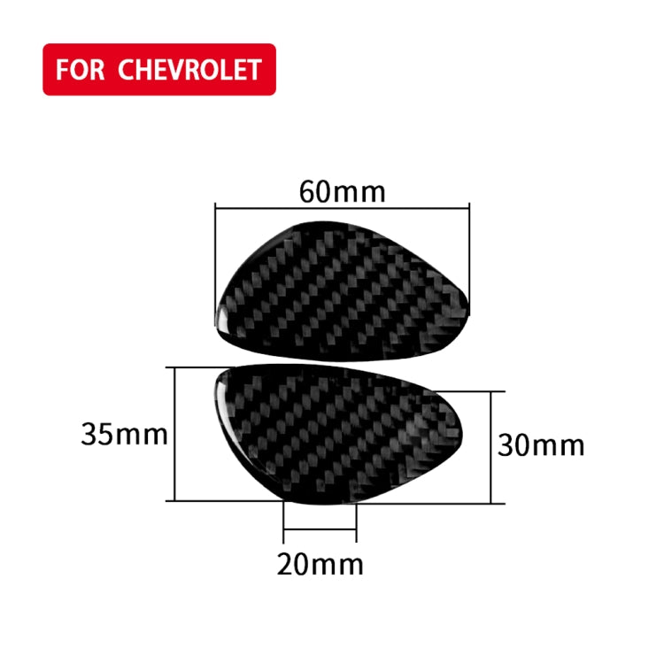 Adesivo decorativo per pannello cambio cambio centrale in fibra di carbonio per auto per Chevrolet Cruze 2009-2015, guida a destra e a sinistra universale, Gear Shift Panel