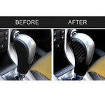 Adesivo decorativo per pannello cambio cambio centrale in fibra di carbonio per auto per Chevrolet Cruze 2009-2015, guida a destra e a sinistra universale, Gear Shift Panel