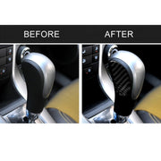 Adesivo decorativo per pannello cambio cambio centrale in fibra di carbonio per auto per Chevrolet Cruze 2009-2015, guida a destra e a sinistra universale, Gear Shift Panel
