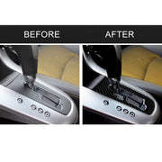 Adesivo decorativo per pannello di posizione del cambio di controllo centrale in fibra di carbonio per auto per Chevrolet Cruze 2009-2015, guida a destra e a sinistra universale, Gear Shift Position