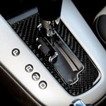Adesivo decorativo per pannello di posizione del cambio di controllo centrale in fibra di carbonio per auto per Chevrolet Cruze 2009-2015, guida a destra e a sinistra universale, Gear Shift Position