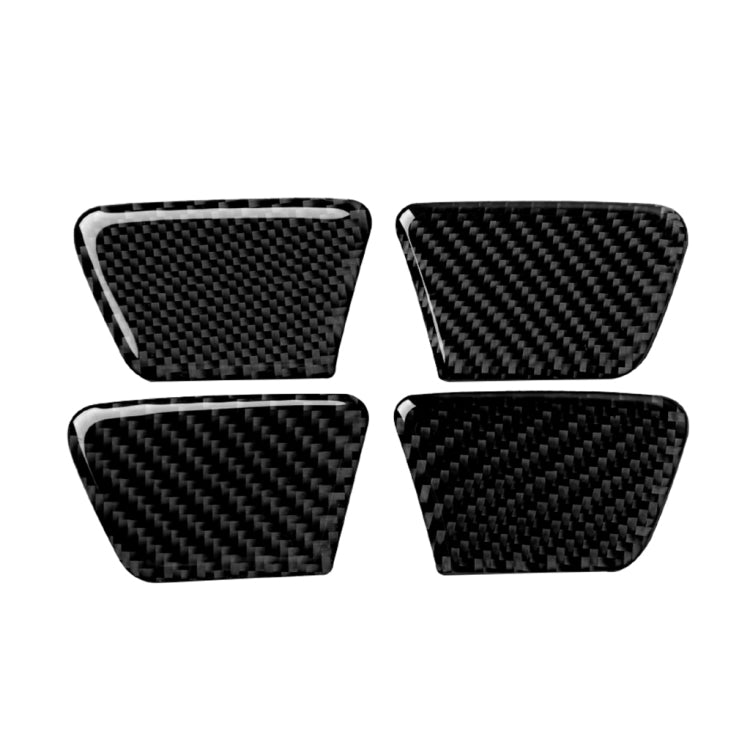 Adesivo decorativo per porta porta in fibra di carbonio da 4 pezzi per Chevrolet Cruze 2009-2015, guida a destra e a sinistra universale, Door Bowl