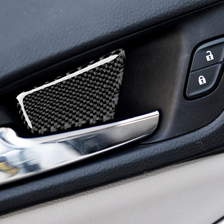 Adesivo decorativo per porta porta in fibra di carbonio da 4 pezzi per Chevrolet Cruze 2009-2015, guida a destra e a sinistra universale, Door Bowl
