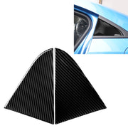 Adesivo decorativo in vetro per triangolo posteriore in fibra di carbonio per auto per Chevrolet Cruze 2009-2015, guida a destra e a sinistra universale, Rear Triangle Glass
