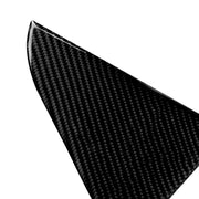 Adesivo decorativo in vetro per triangolo posteriore in fibra di carbonio per auto per Chevrolet Cruze 2009-2015, guida a destra e a sinistra universale, Rear Triangle Glass