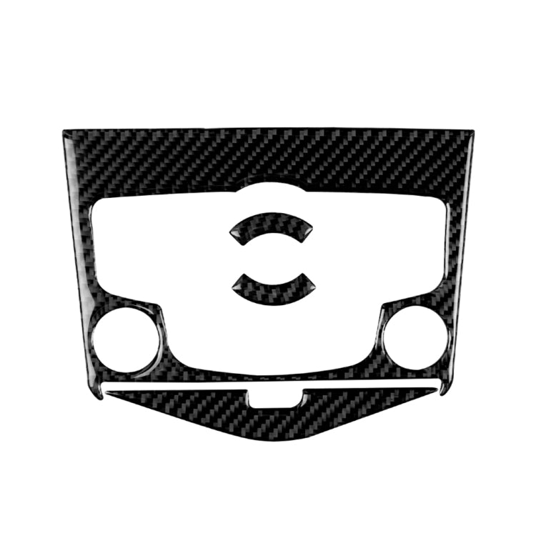 Adesivo decorativo per pannello CD in fibra di carbonio per auto per Chevrolet Cruze 2009-2015, guida sinistra e destra universale, CD Panel