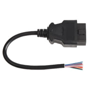 Cavo di prolunga OBD 2 per linea di apertura cavo OBD maschio 16PIN per scanner diagnostico per auto, lunghezza cavo: 100 cm, 100cm