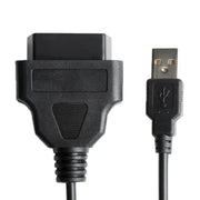 Cavo GPS per connettore OBD 2 da femmina a USB per auto, lunghezza cavo: 1 m, Female to USB