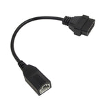 Cavo OBD 3 pin a 16 pin per Honda, lunghezza 40 cm