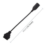 Cavo OBD 3 pin a 16 pin per Honda, lunghezza 40 cm