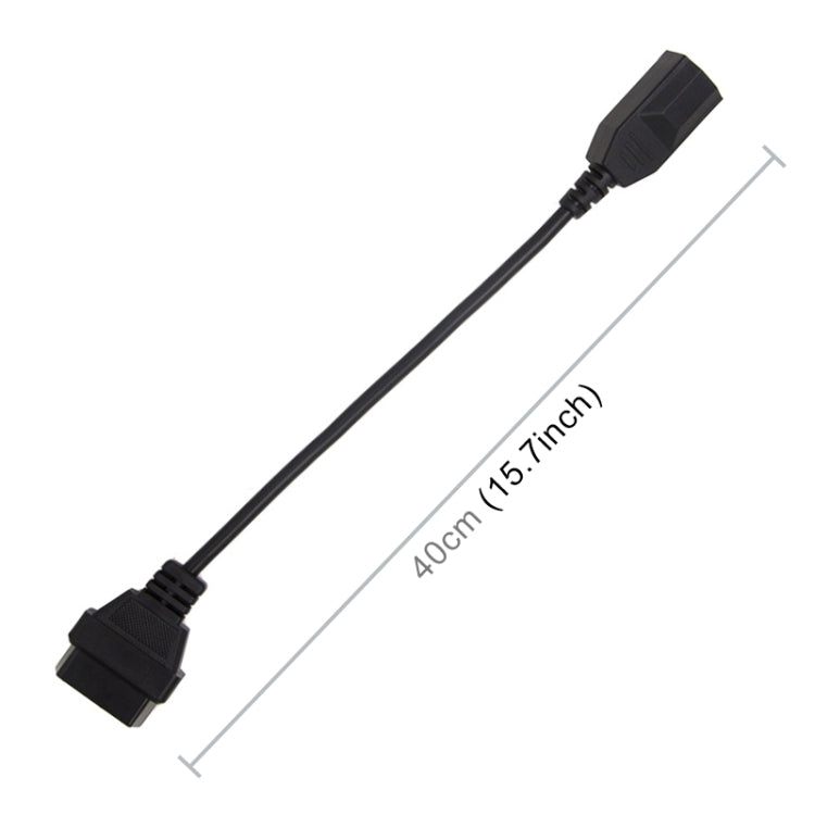 Cavo OBD 3 pin a 16 pin per Honda, lunghezza 40 cm