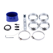 Kit di modifica del tubo di aspirazione dell'aria del tubo di ingresso del filtro dell'aria fredda universale da 76 mm, 76mm